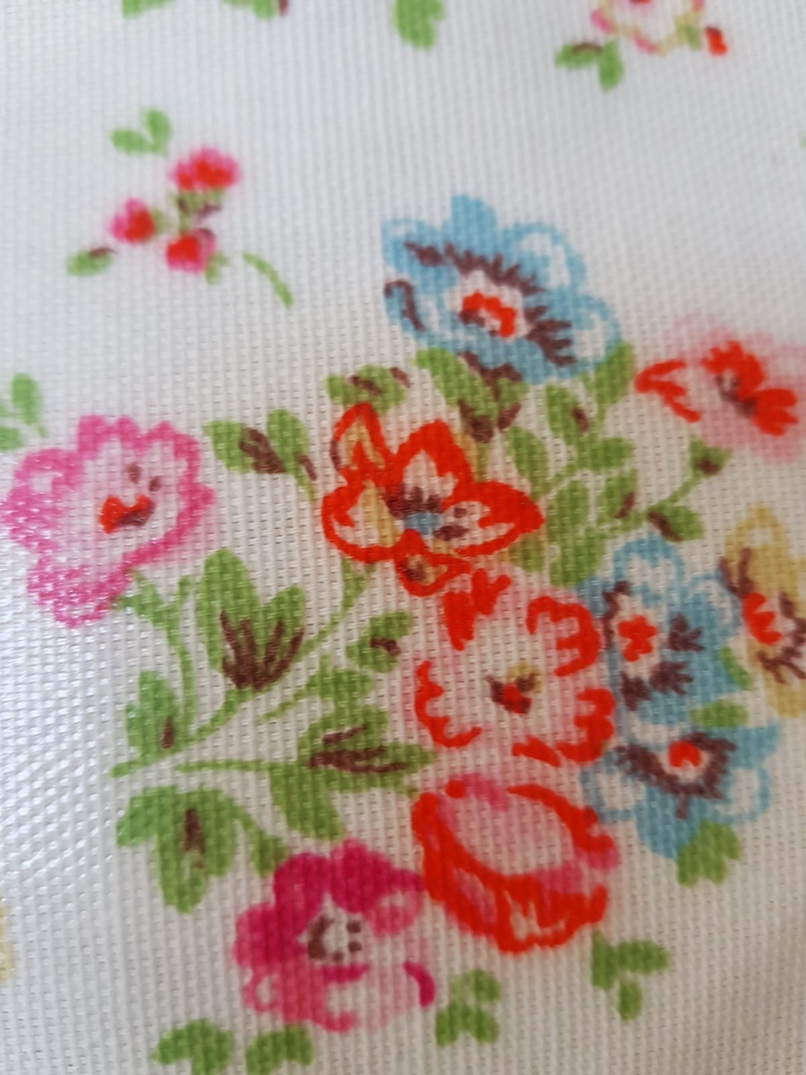Cath Kidston floral oilcloth fabric by the metre and half Etsy