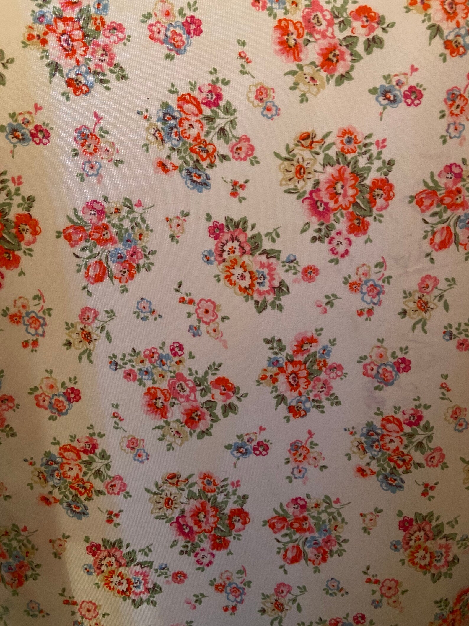Cath Kidston floral oilcloth fabric by the metre and half Etsy