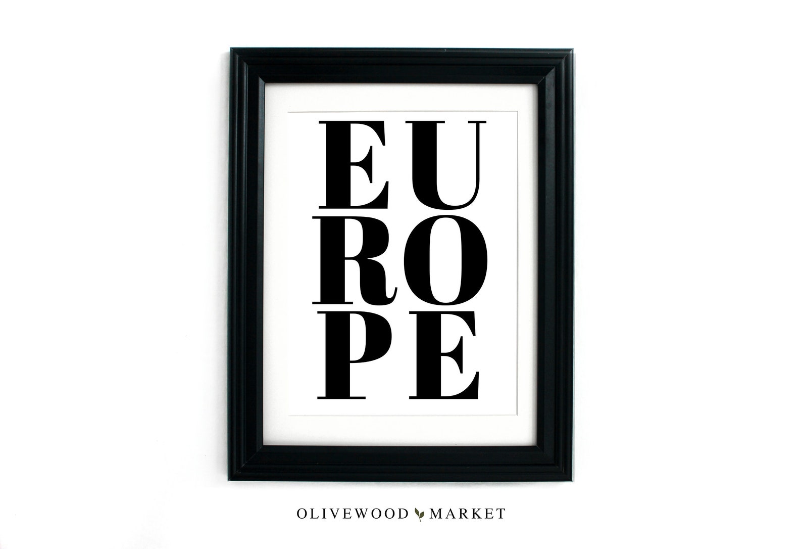 Europe Printable Wall Art Download Etsy
