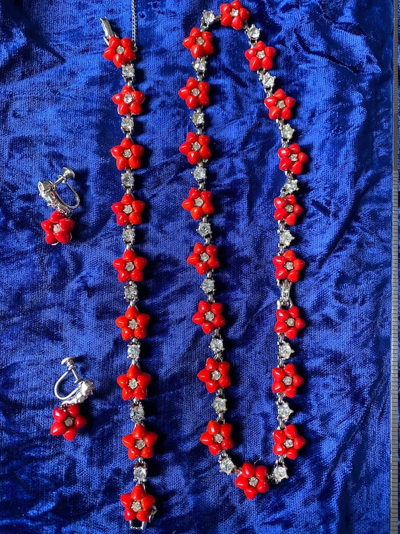 1940's American designer necklace set