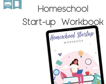 Homeschool Startup Workbook, Homeschool Printable, Homeschool Schedule, Homeschool Planner Printable, Homeschool Daily Schedule, Letter Size