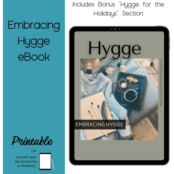 How to Hygge eBook, Hygge Lifestyle