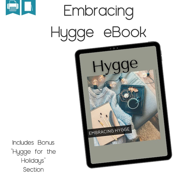 How to Hygge eBook, Hygge Lifestyle