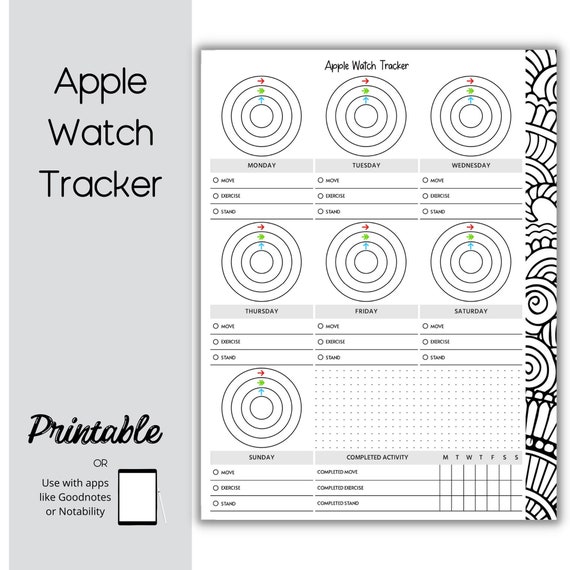 Apple watch outlet goal tracker
