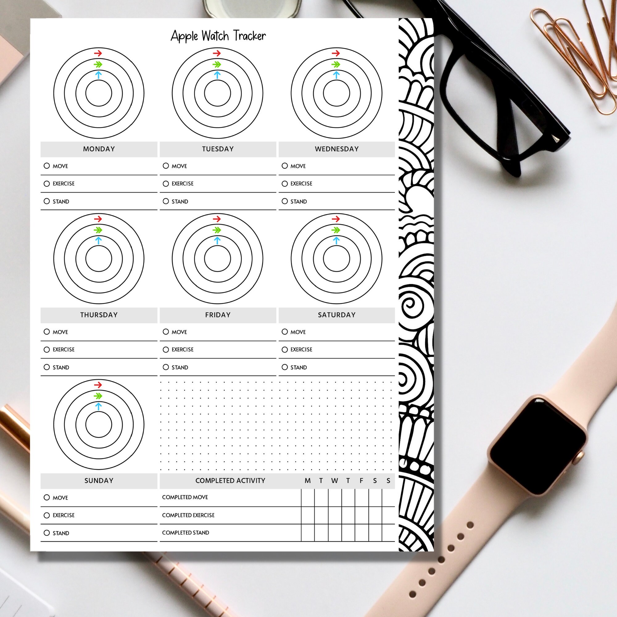apple exercise tracker