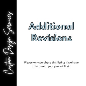 Design Services - Additional Revisions to Custom Branding Package