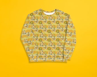 yellow star sweatshirt