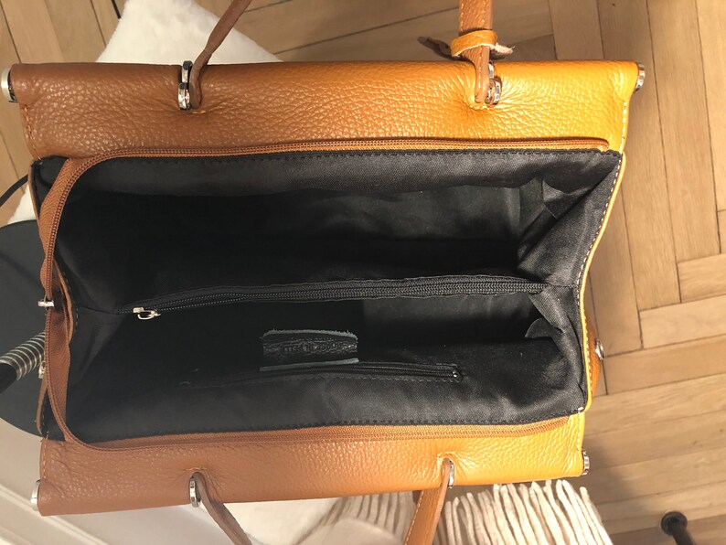 hand-painted Tree Custom woman leather handbag