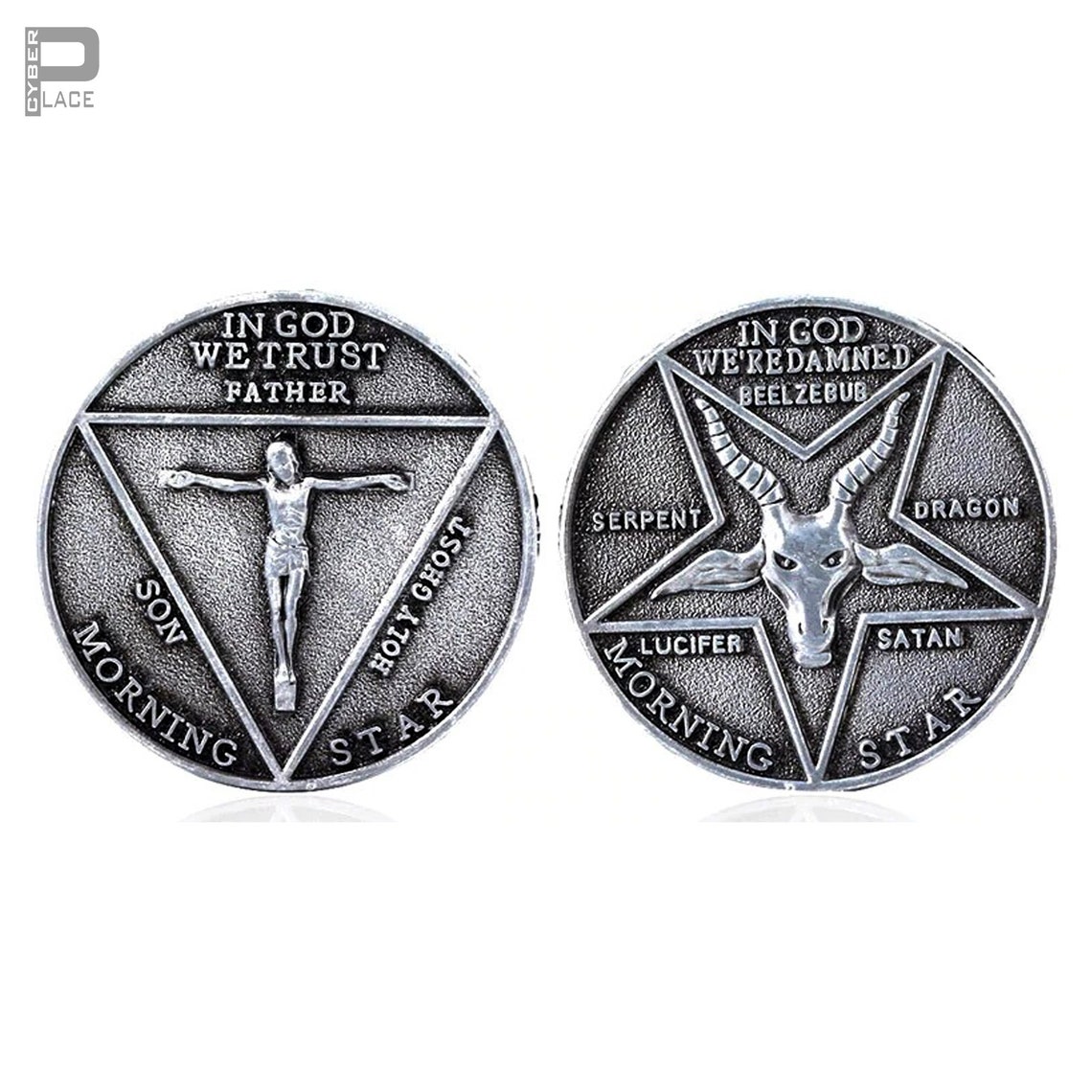 Lucifer Pentecostal Coin, Movie Lucifer Collect Coin Cosplay, Lucifer