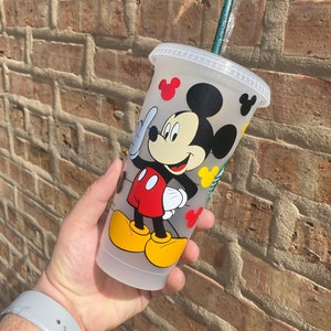 Mickey Mouse Starbucks Cup: 24oz Reusable Cold Cup