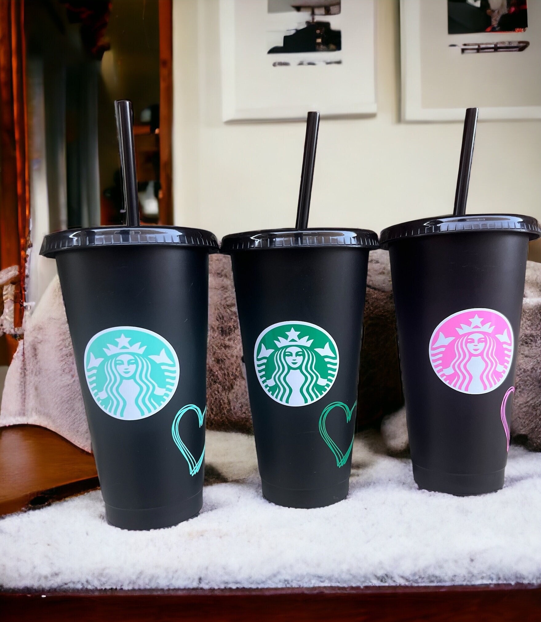 Starbucks Cup Black Matte - Etsy