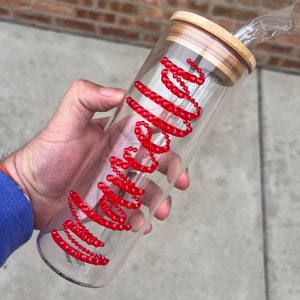 Diamond Name Tumbler: Personalized Rhinestone Water Cup