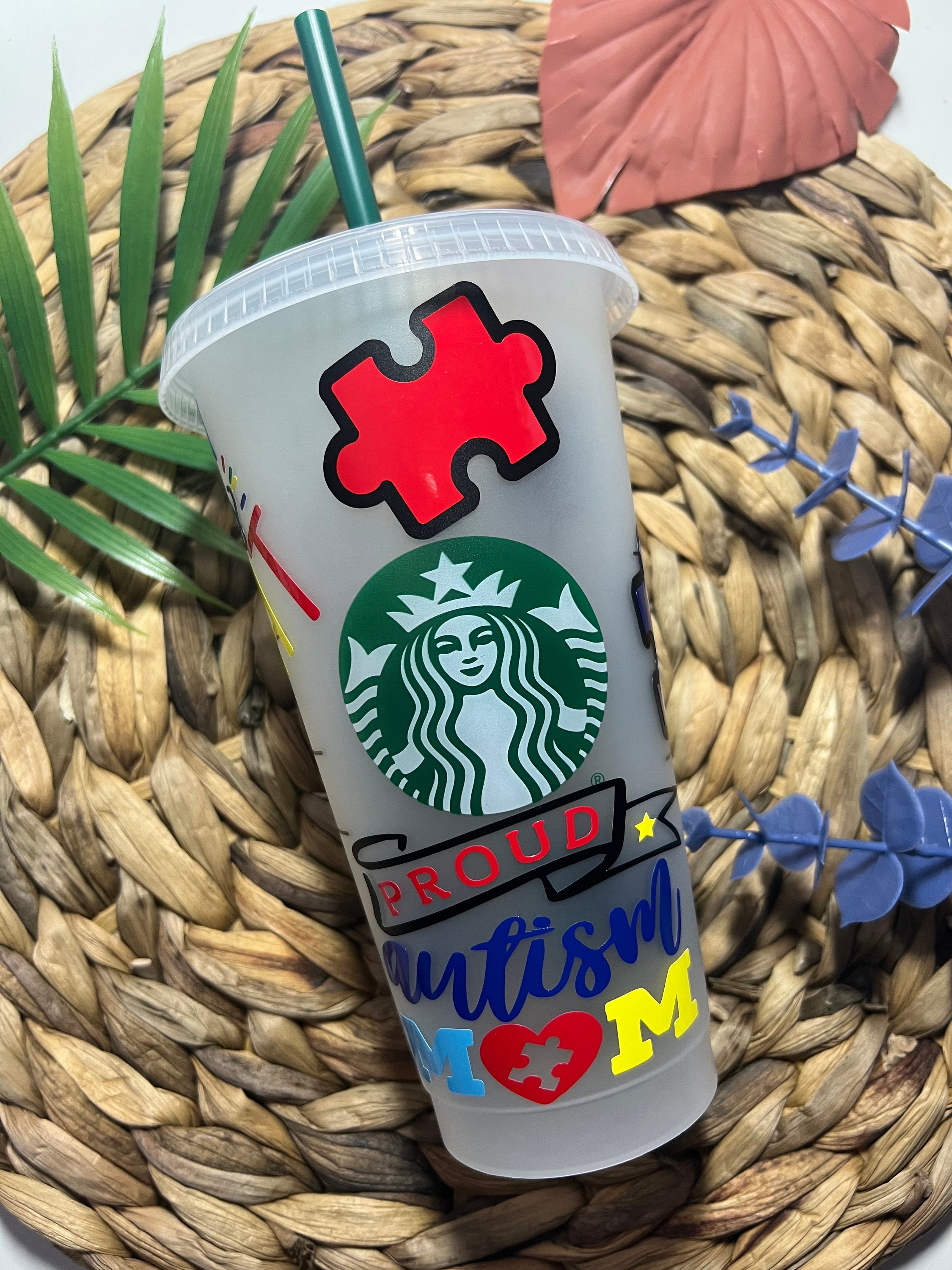 Autism Awareness Starbucks Tumbler