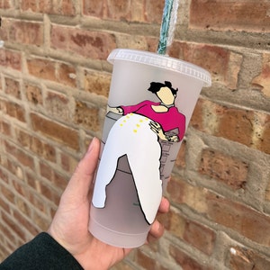 Personalized Harry Styles &#39;Fine Line&#39; Starbucks Cup - Reusable Tumbler