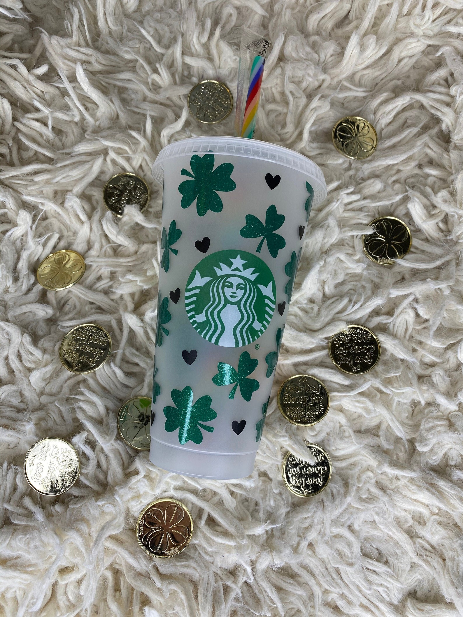 St. Patricks Day Starbucks Cup St. Pattys Day Starbucks Cup Etsy