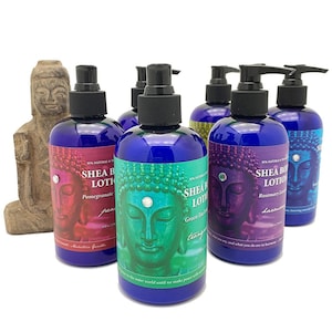 Organic Shea Butter Lotion with Jojoba Oil - Natural Selection Spa Buddhalicious