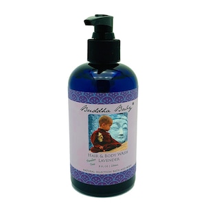 Organic Body Wash & Bubble Bath with Jojoba Oil - Natural Selection Spa Buddha Baby