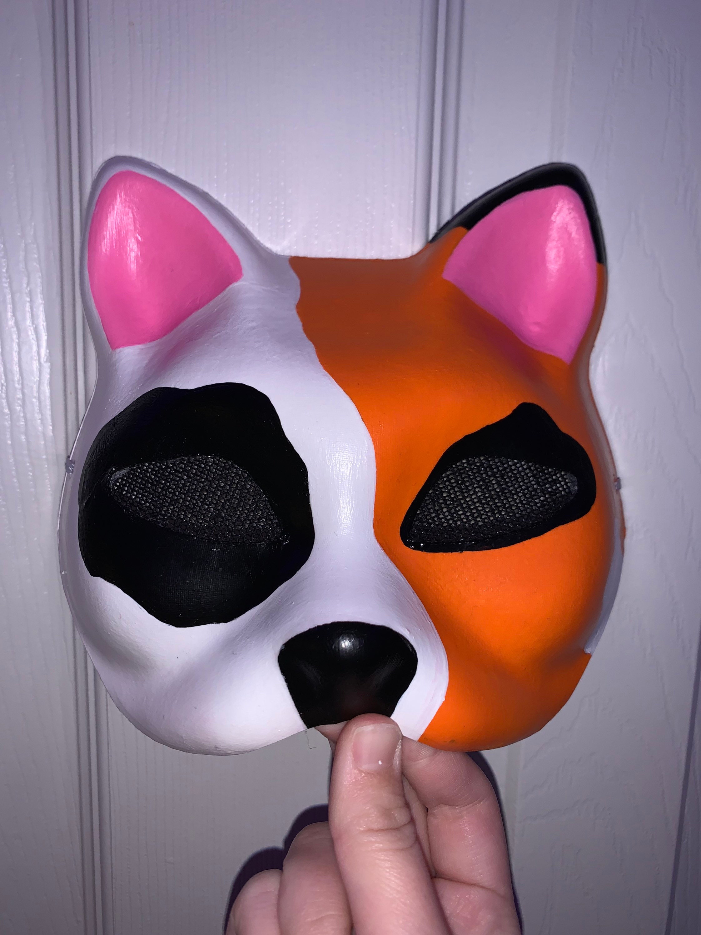 Calico Therian Cat Mask 