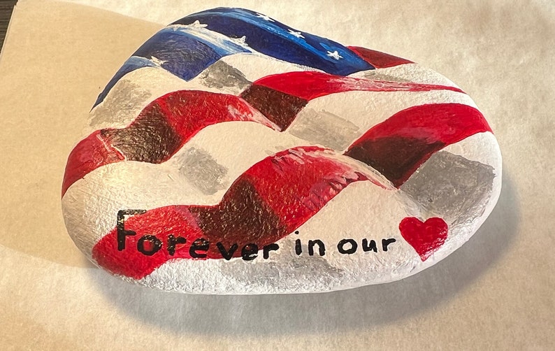 Custom Rock Painting, Hand Painted Custom Rock, Customized Rock ...