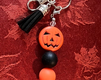 Halloween Taschenanhänger, Halloween Taschenanhänger, Reißverschluss Pull, Stich Marker