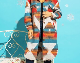 Aztec Coat - Etsy