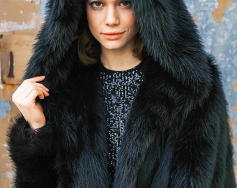 real fur hooded coats