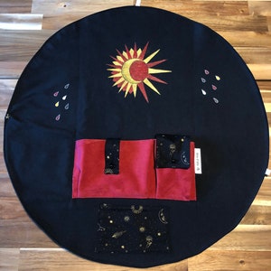 Tapis inspiré par Tarot de L'Unité porte carte