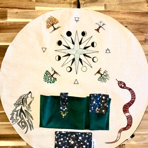 Tapis porte carte spécial Mystics Moons