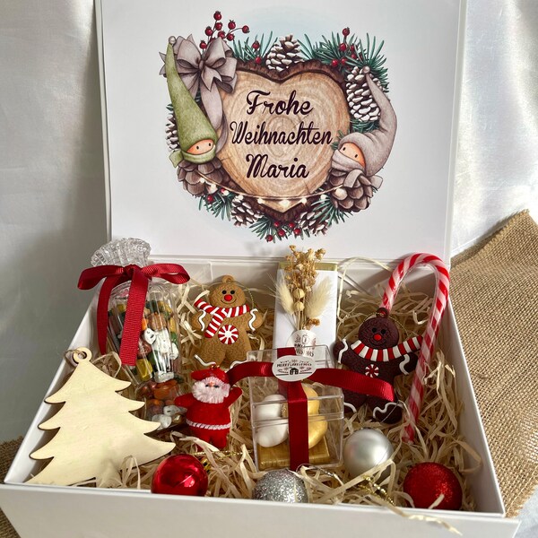 Personalisierte Weihnachtsbox, Geschenkbox, Weihnachten, Geschenkset