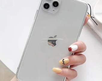 iPhone Case Transparent, Phone Case, Silicone
