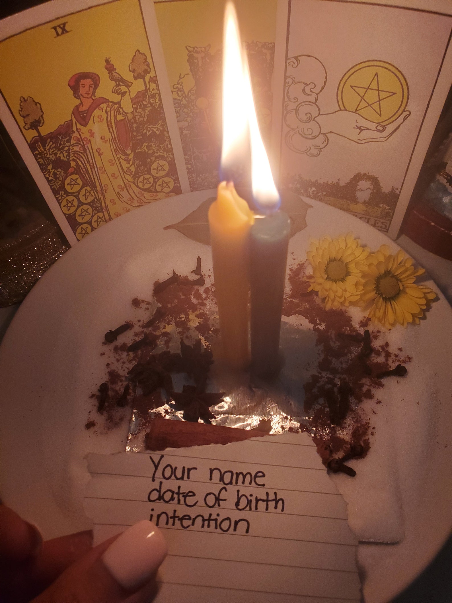 Money Manifesting Spell Candle Money Spell Chime Candles Etsy