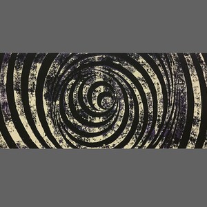 Spirale 2-03 - Stampa in rilievo arte originale su larga scala su carta pesante - Pronta per essere appesa