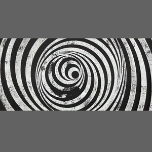 Spirale 3-04 - Stampa in rilievo su larga scala Arte originale su carta pesante - Pronta per essere appesa