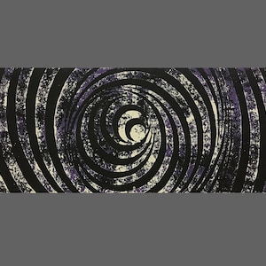 Spirale 2-04 - Stampa in rilievo arte originale su larga scala su carta pesante - Pronta per essere appesa
