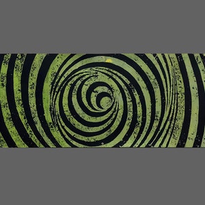 Spirale 1-13 - Stampa in rilievo arte originale su larga scala su carta pesante - Pronta per essere appesa