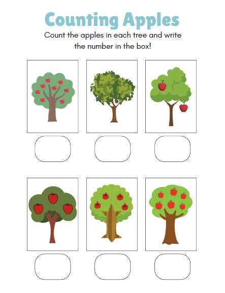 A is for Apple Preschool Learning Pack - Etsy