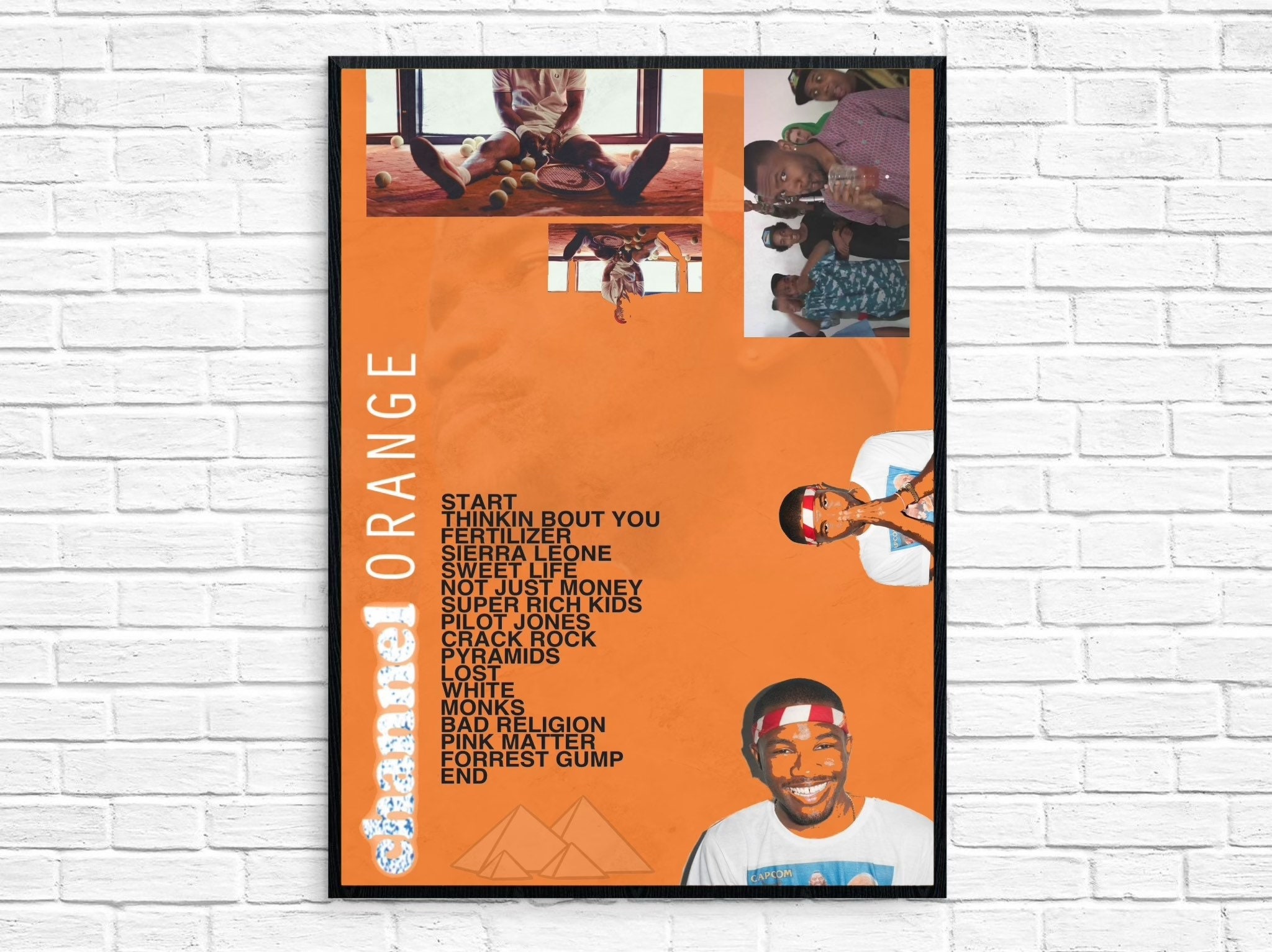 Frank Ocean Channel Orange Poster
