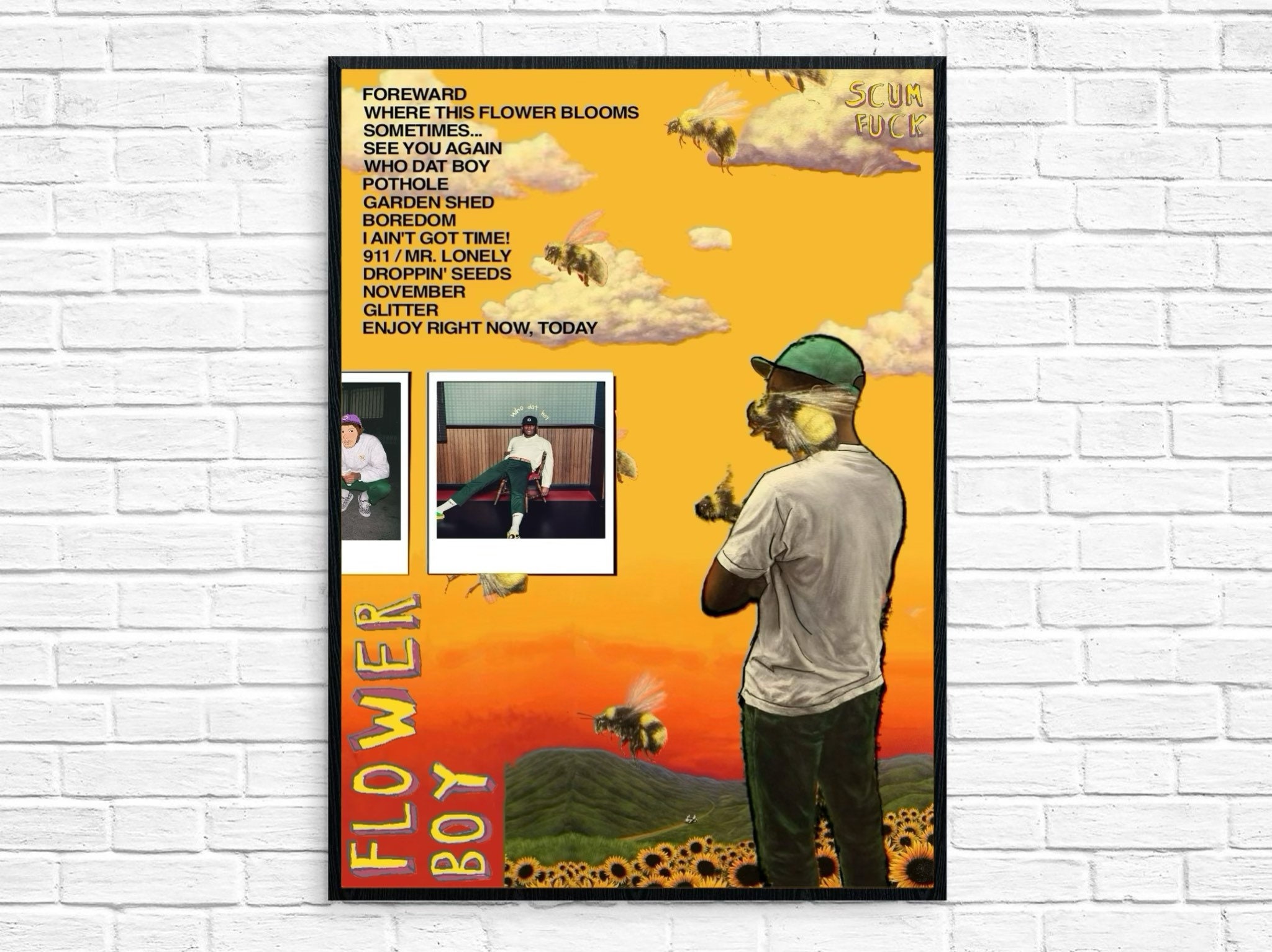 Tyler The Creator poster Tyler The Creator Flower Boy -  Portugal