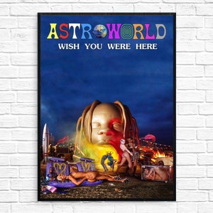 Travis Scott Deluxe 'Astroworld' Album & Mask