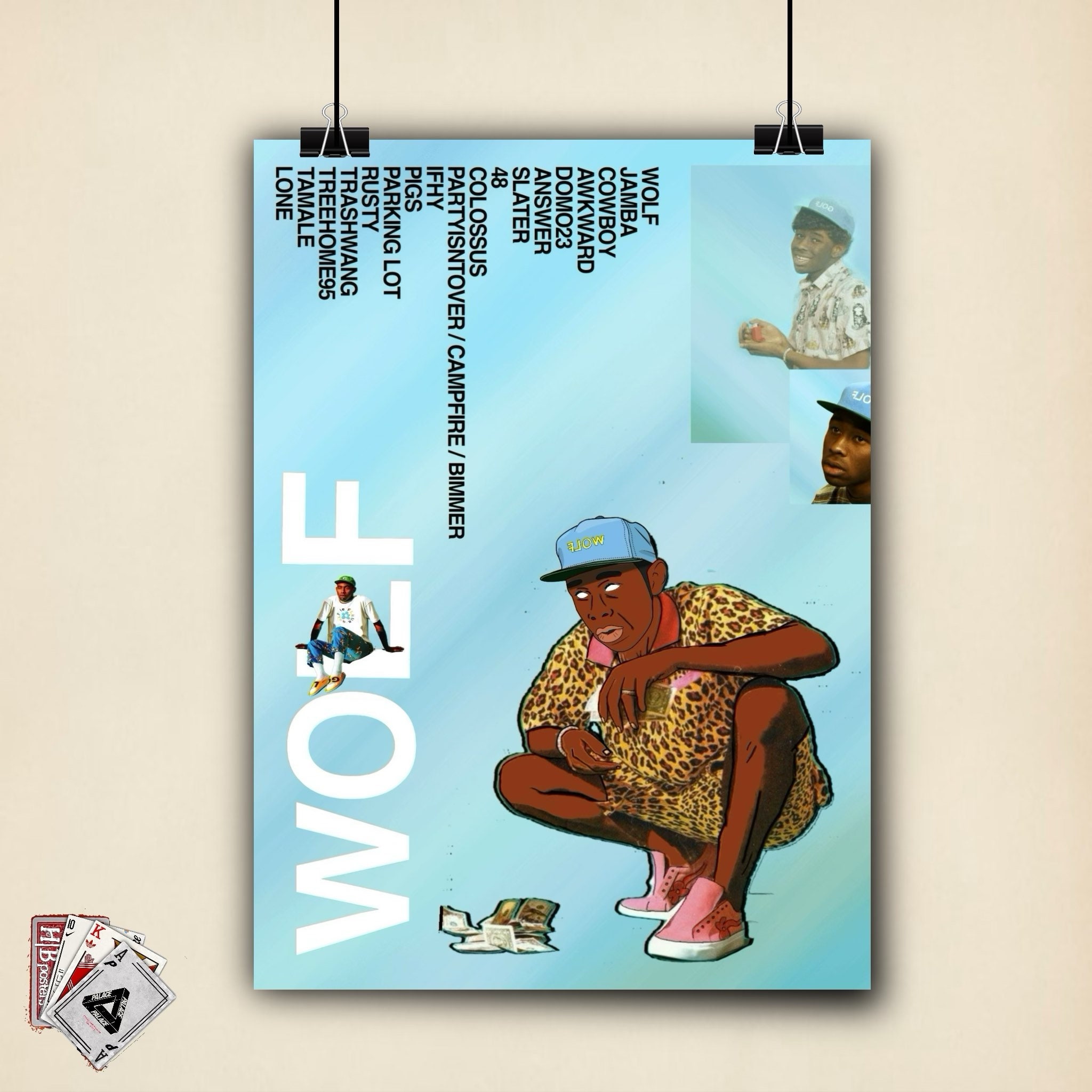 Tyler The Creator Affiche de lalbum Wolf Etsy France