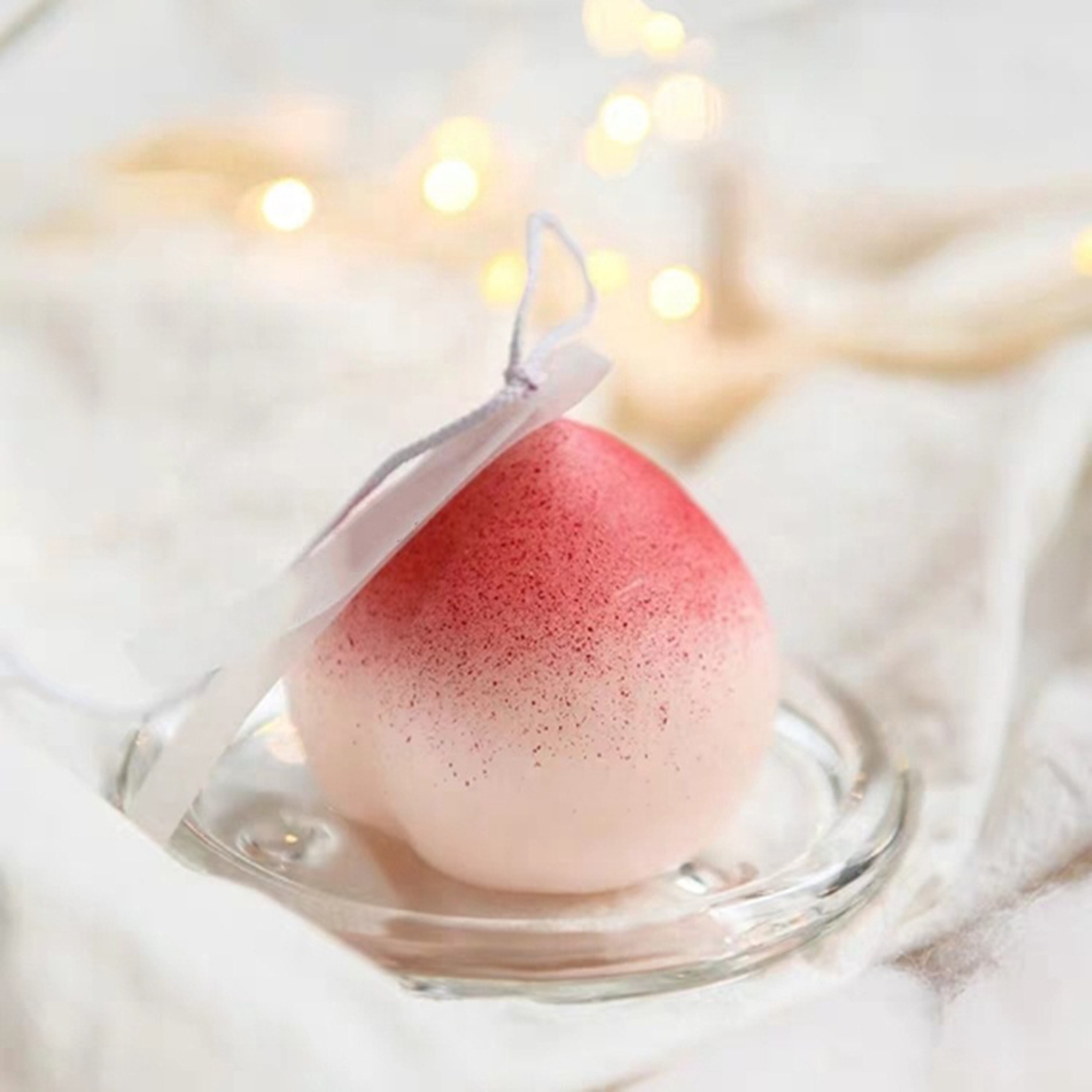 Handmade Peach Candle Panjore Lychee Scent Peach Candle Scent Etsy