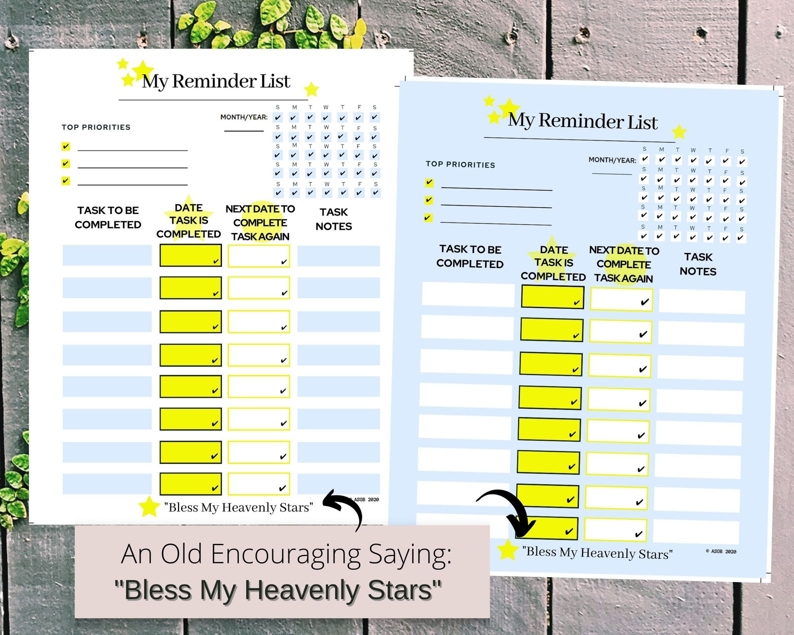 Fully Editable Reminder Checklist Hair Appointment Reminder Etsy