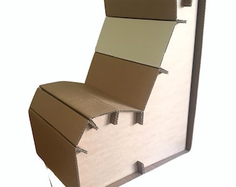 Cardboard chairs outlet for sale