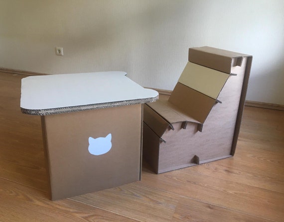 Cardboard Kids Chair. Gift for Kids. Foldable and Lightweight. Easy to Assemble and Disassemble. Ecofriendly. Etsy