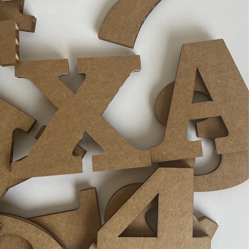  Buchstaben pappe groß - Etsy.de Bildidee 