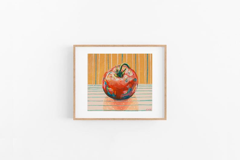 Tomato Rainbow Art Print