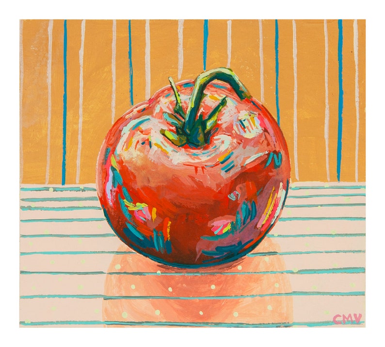 Tomato Rainbow Art Print