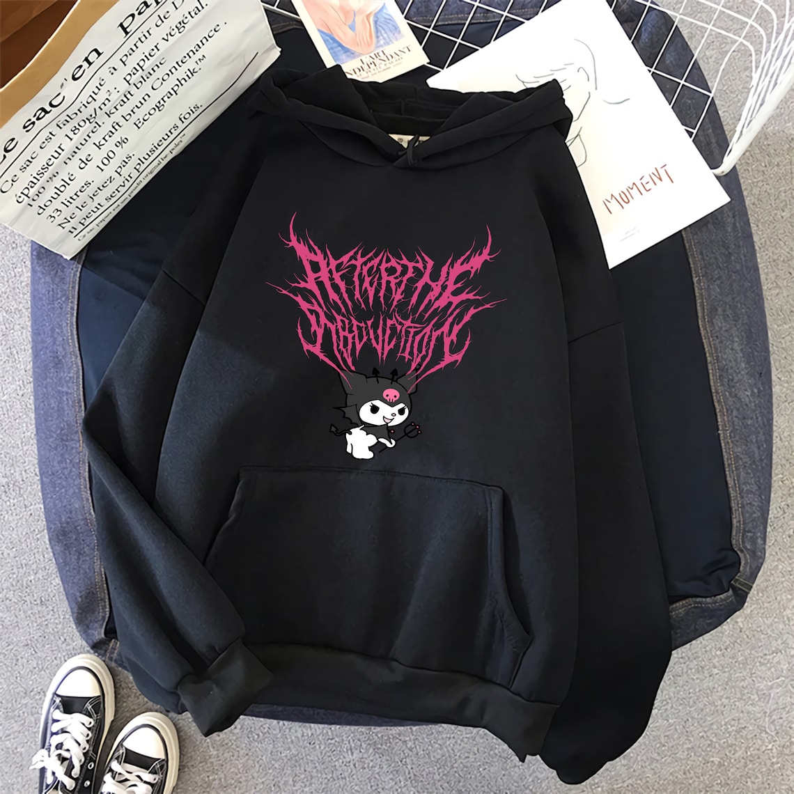 kuromi and my melody hoodie