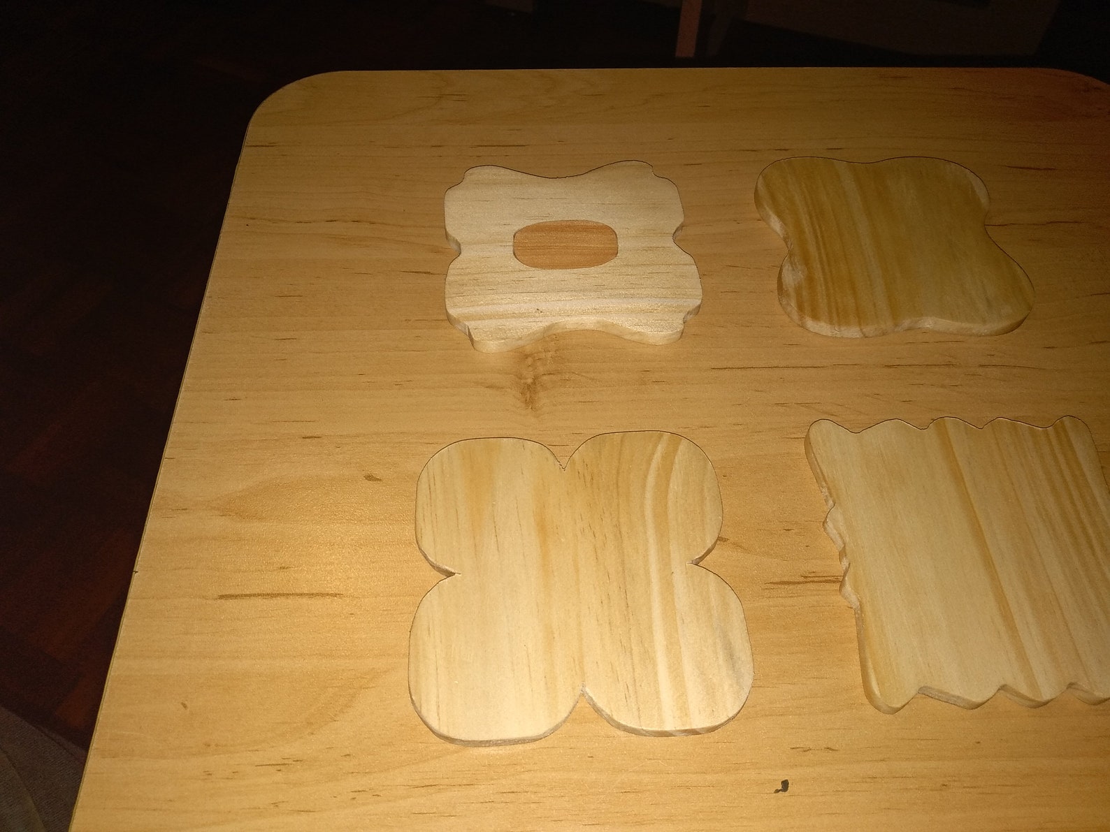 Scroll Saw Plans for Tea Coasters PDF/SVG Files Etsy