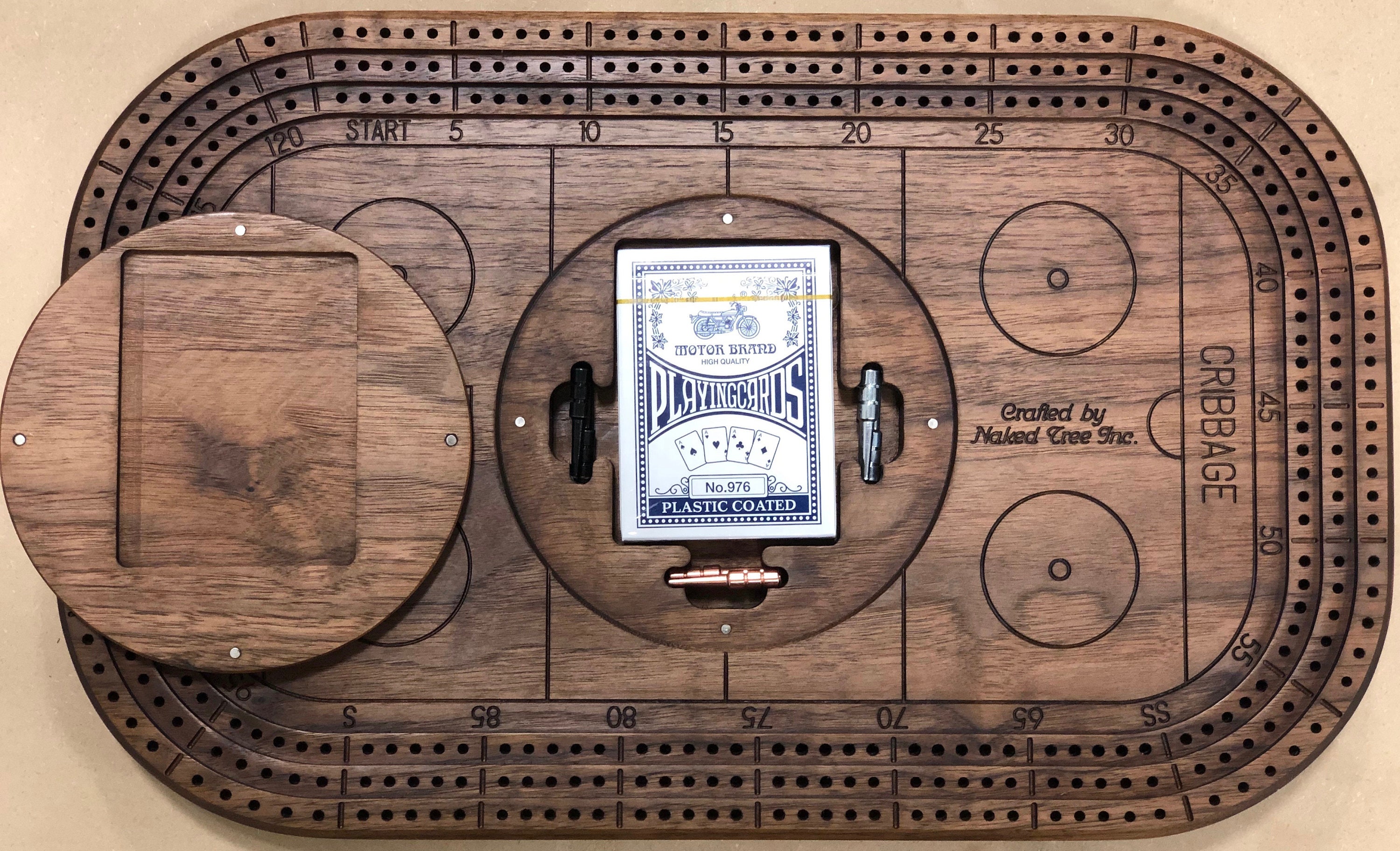 Custom Cribbage Hockey Board Etsy